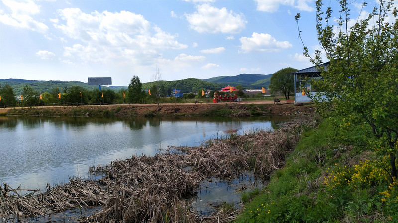 吉林延边州地区农村风光