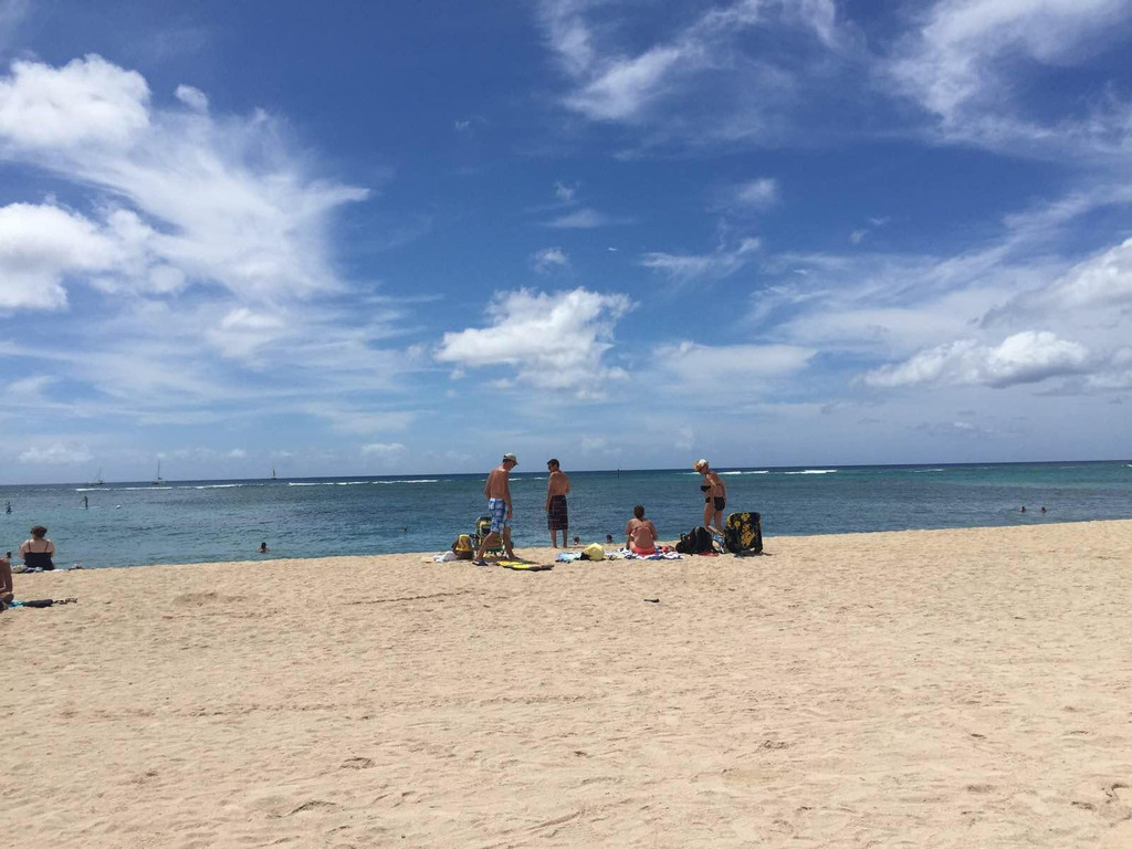 夏威夷海滩火山aloha!