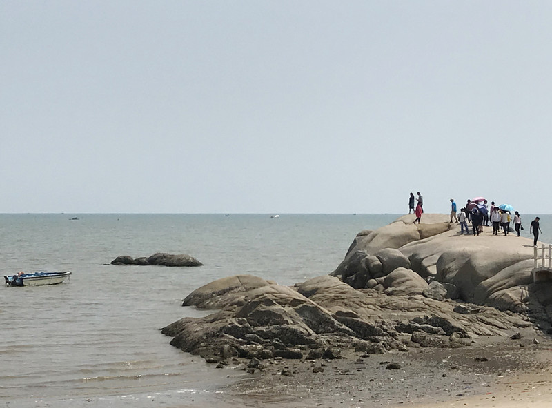 鸳鸯石,风流石,将军石,天涯石,直至"沧海丝路"拍摄地,游后顺三娘湾