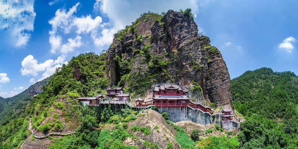 江南悬空寺,建德大慈岩