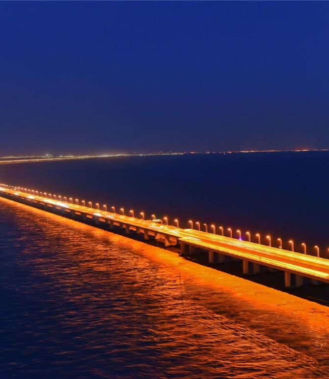 去杭州湾上的海天一洲,观世界级跨海大桥,住海上酒店