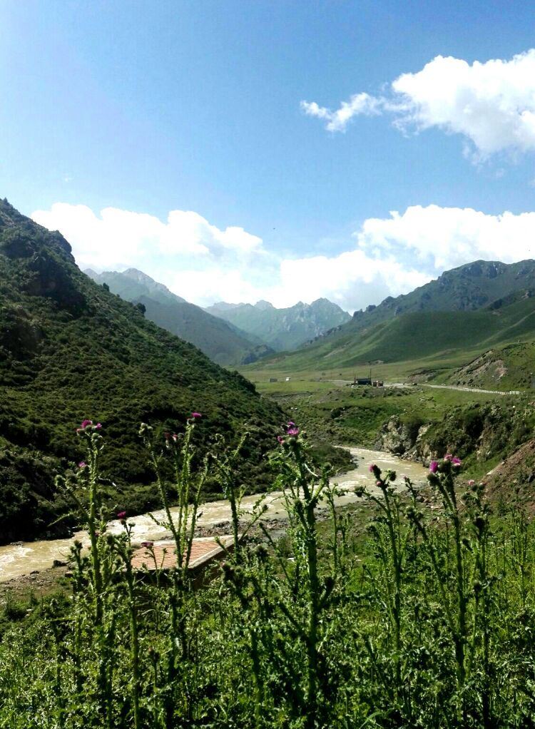 祁连山扁都口大峡谷