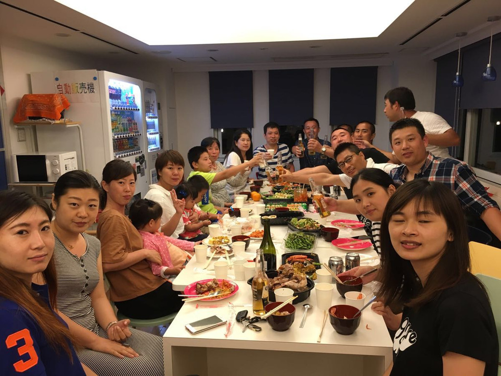 朋友们小聚会之茨城海水浴