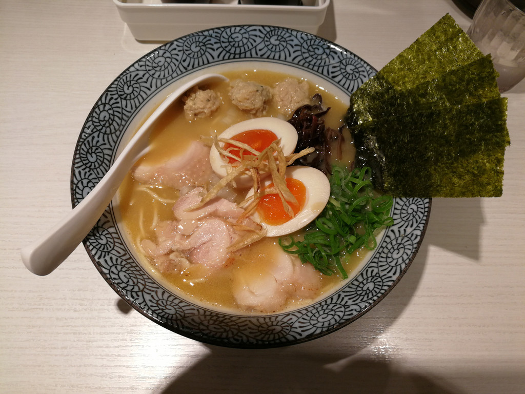 首顿,鸡汤拉面