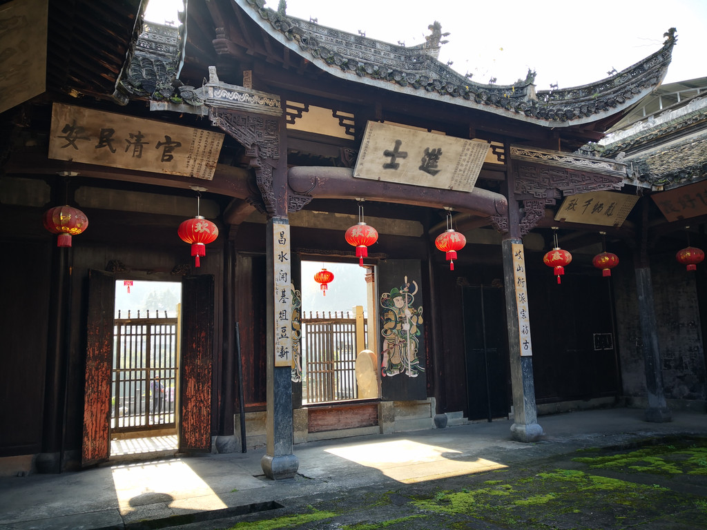 周氏宗祠,明代徽派古建筑特色