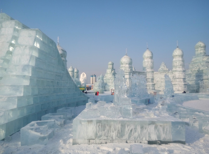 长沙到哈尔滨旅游游记:哈尔滨冰雪大世界图片