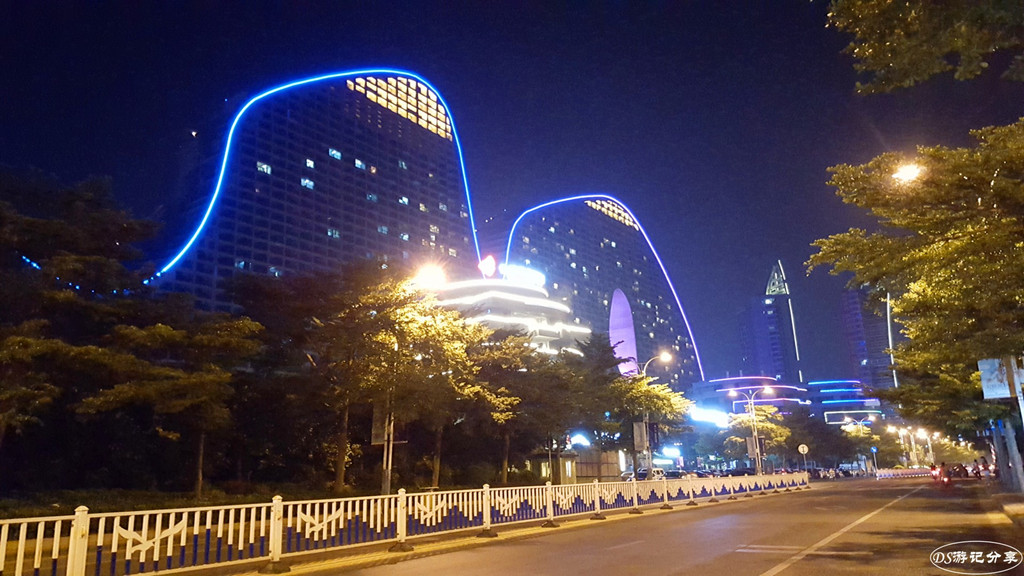 也不想待在家里 临行前还是要去看看北海夜景 海景大道 海景大道环绕