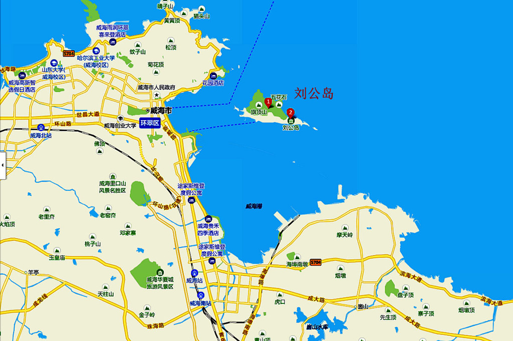 刘公岛:海上仙山