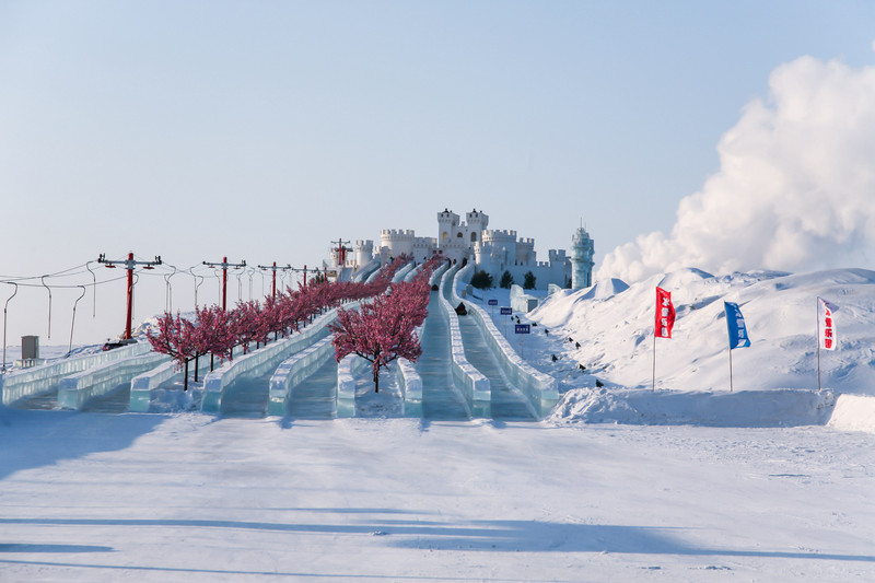 呼兰河口冰雪乐园 如梦似幻的童话世界