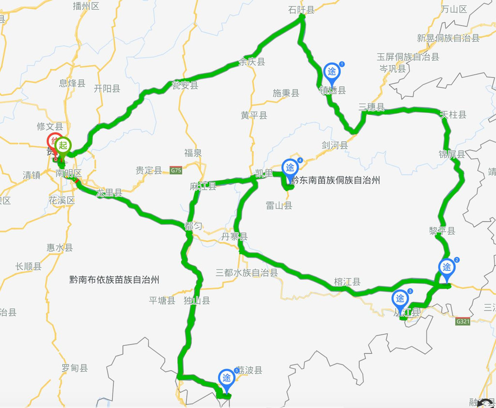 黔东南那片美丽山水和多彩民族 驾车游记