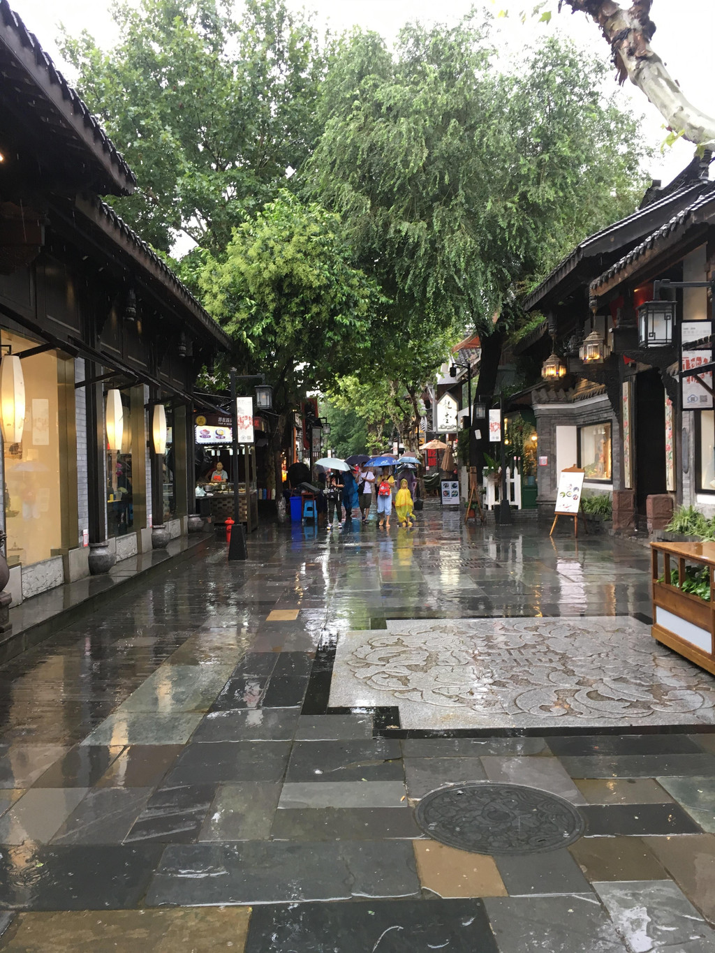 下雨~  