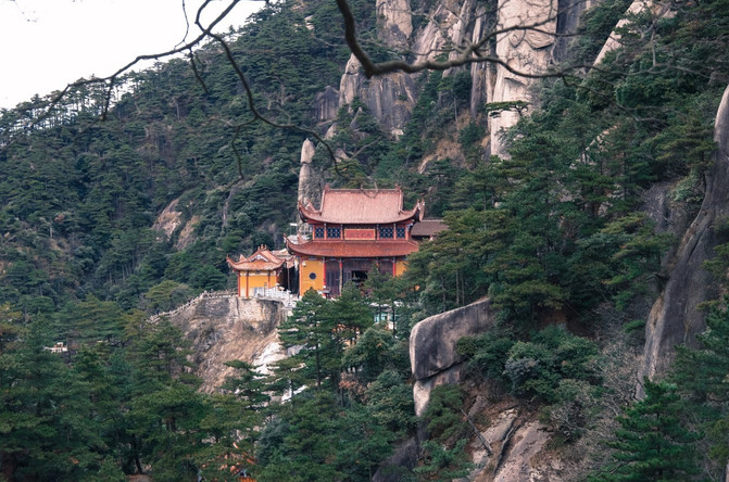 九华山,莲花佛国的佛心禅意