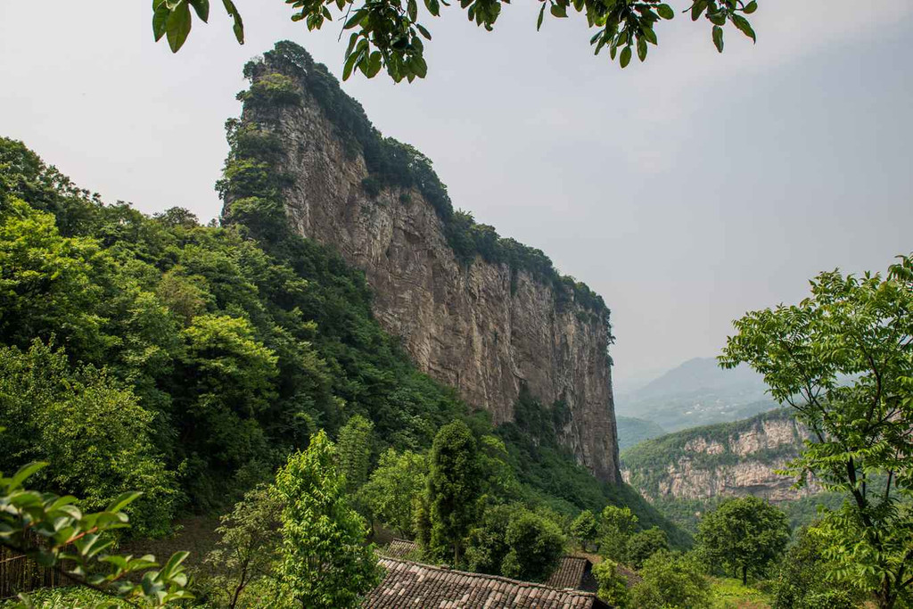 换个角度看叙永县天台山!