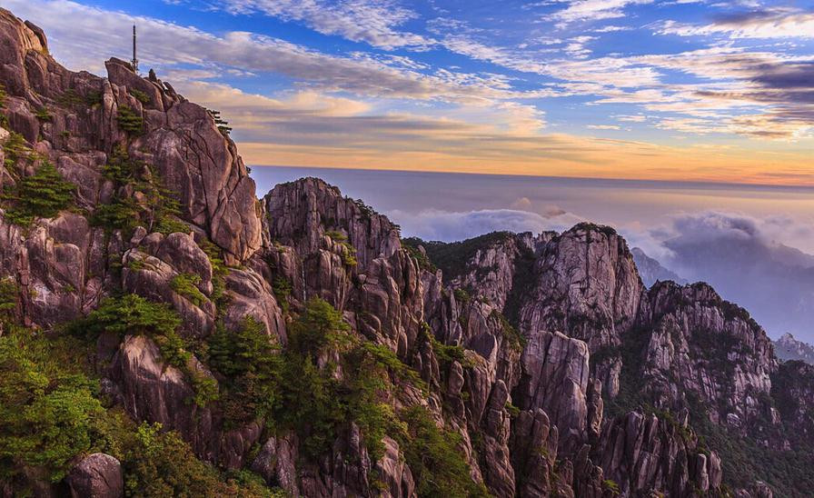 中国的"三山五岳"很多人仍然弄不清,因为有一个很容易混淆 黄山风景