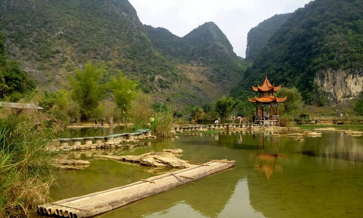 田阳田州古城,靖西旧州景区,鹅泉三日游