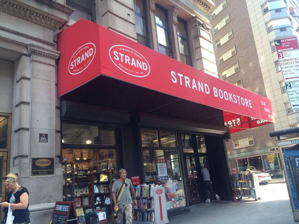 纽约strand book store                    