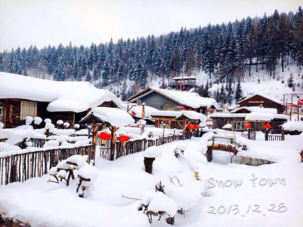 雪飘东北