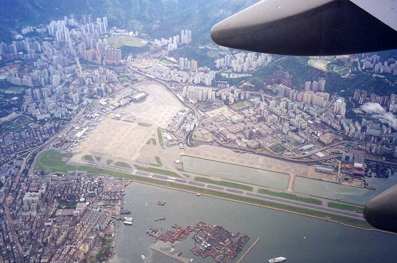 承载著6000万人的梦想起飞—香港机场