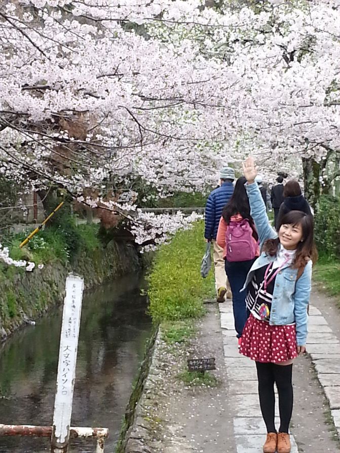 日本樱花季自由行,朋友说是美食美景美女(羞羞