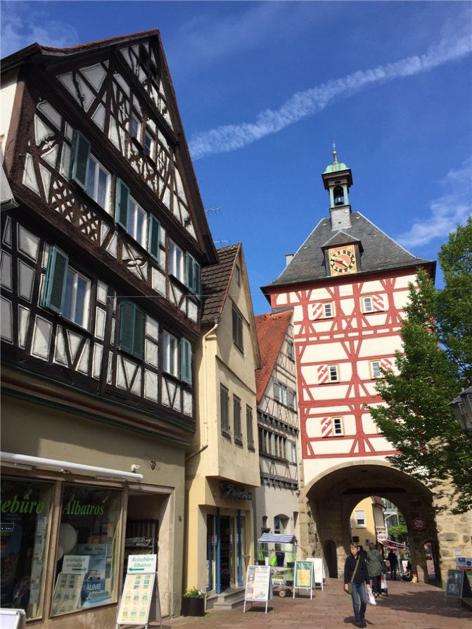 小编在德国时差六百年 德国南部中世纪小镇探