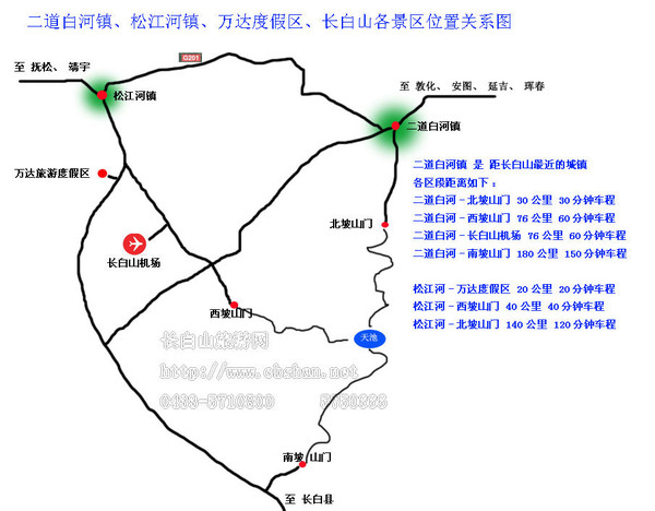 刚开始准备安排行程时对长白山的地理位置和周边环境也是一头雾水