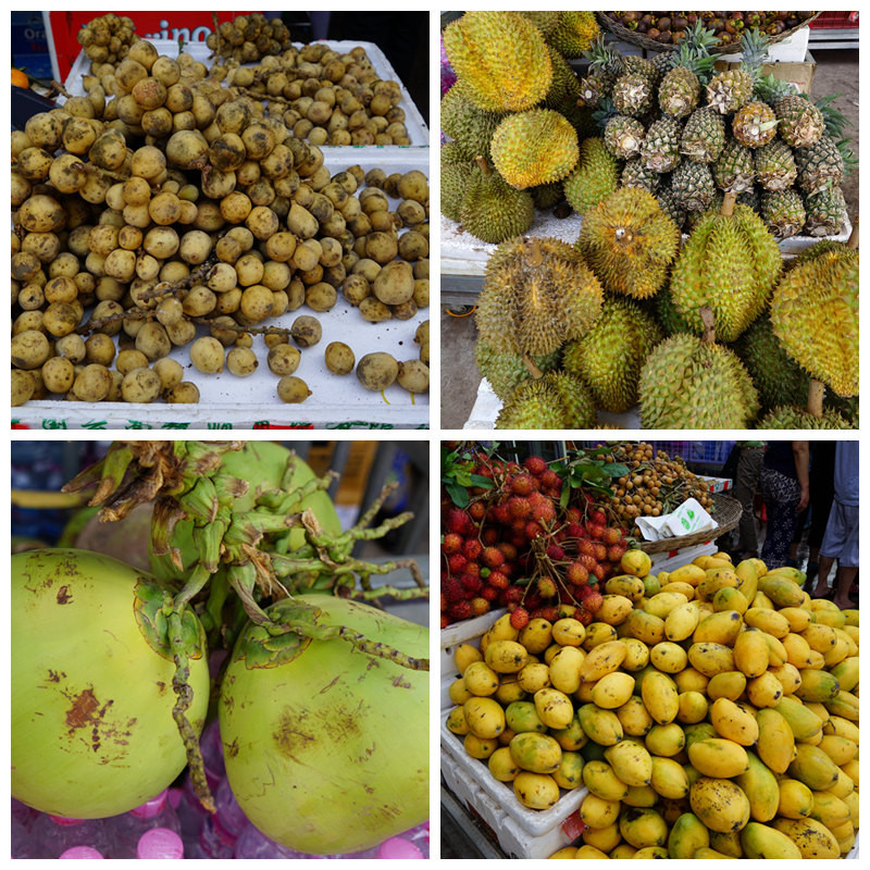           都是柬埔寨的特色水果