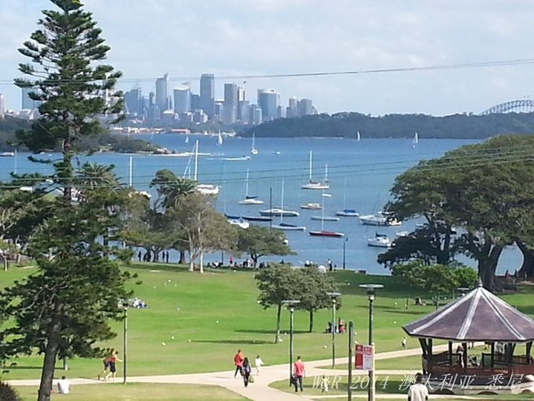 途径rose bay(玫瑰湾),double bay(双湾)等其他南岸海湾,一路欣赏南岸