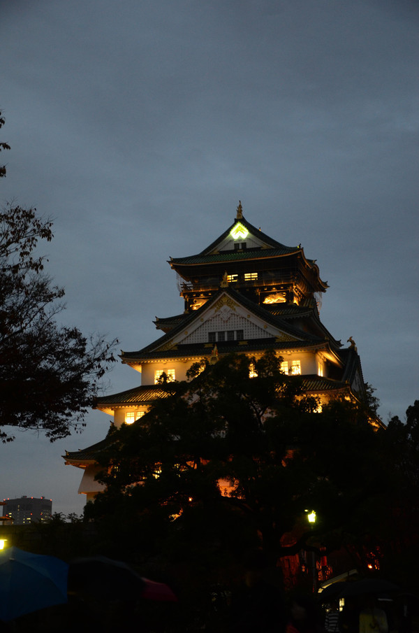 秋枫红似火,游客满京都(1)大阪城,银阁寺,哲学小道,永观堂,南禅寺