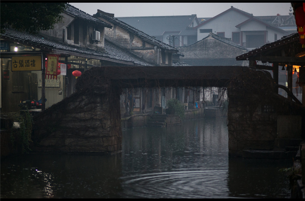 最美不过下雨天——安昌古镇