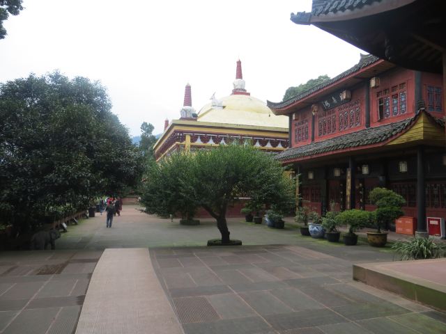 不太顺心的14天四川之行(二,峨眉山 乐山大佛)