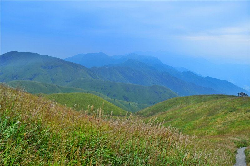 云漫武功山,听风吹过草原的声音