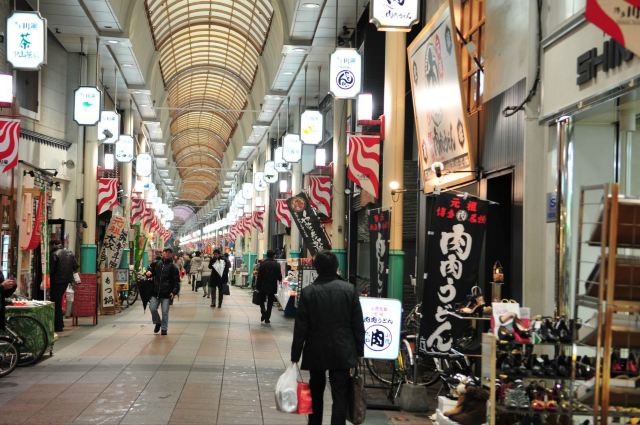 日本特色的商店街 福冈