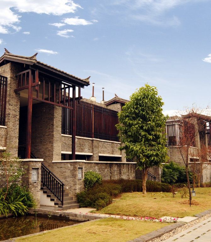 藏匿在阆中古城边的中式院落,私享独立温泉池,梦回明清年代