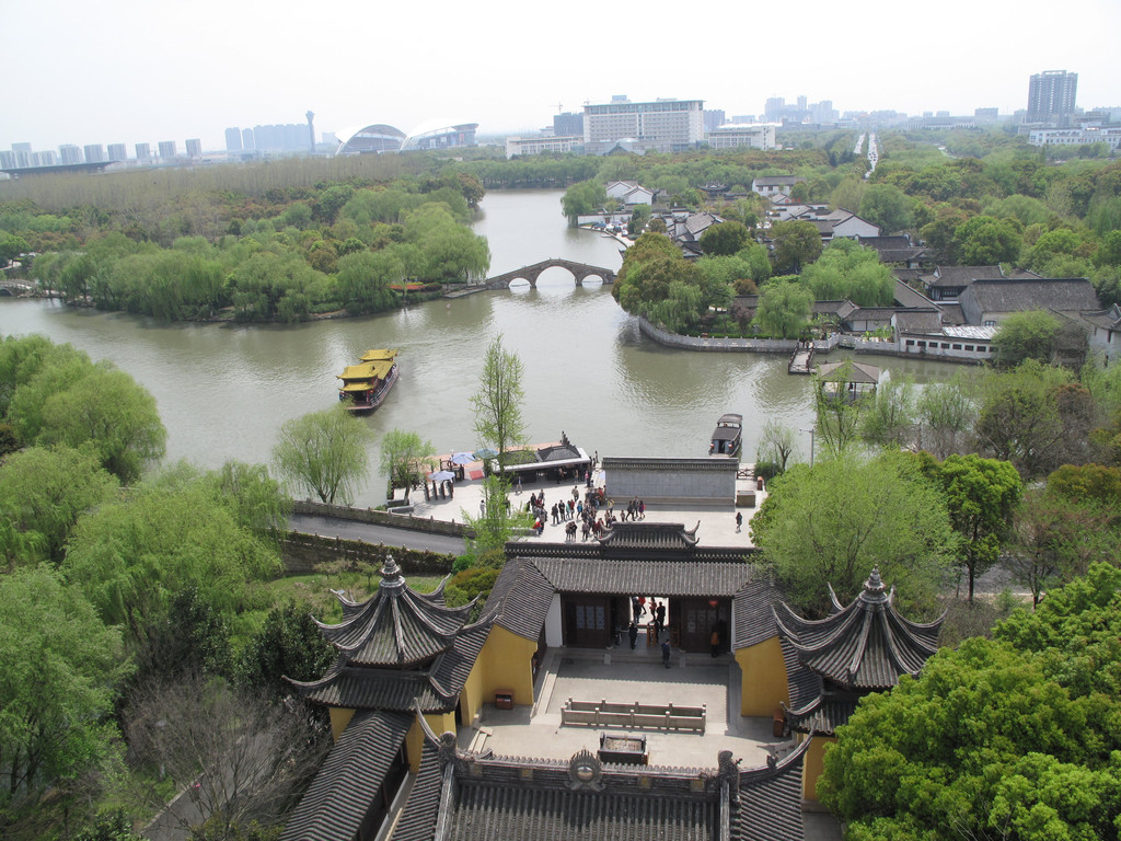 南湖春光好,4月11日闲游在嘉兴南湖景区