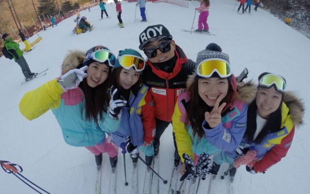 韩国滑雪一日游攻略滑雪教练乐乐 - 首尔游记攻