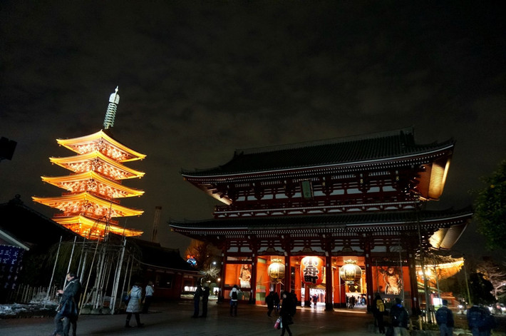     【浅草寺】东京最古老的寺庙