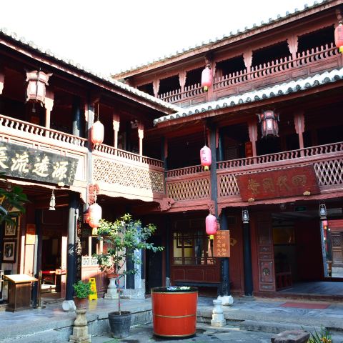 四合院,庭院深深.