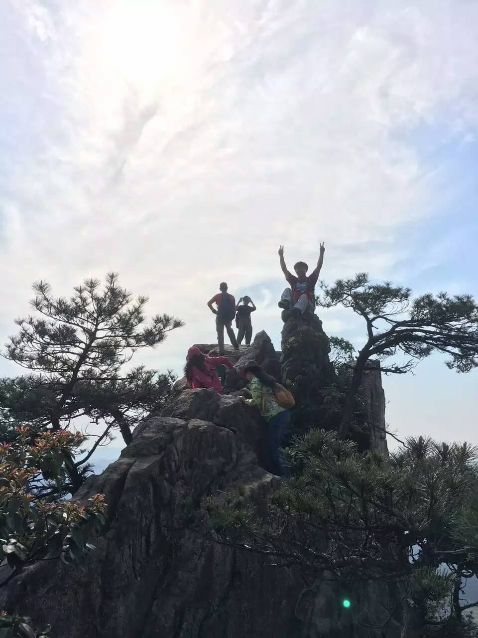 高山之巅站立都是我们的人