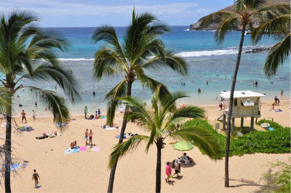 情侣夏威夷8日浪漫小资海滨度假游,附美国签证