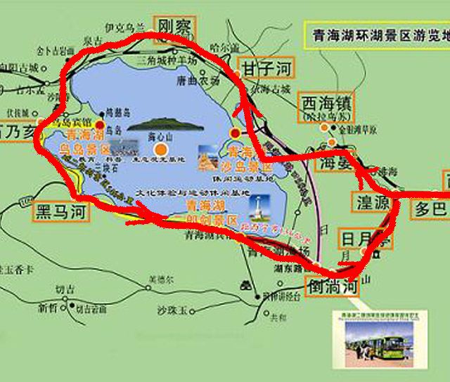 青海湖日出,茶卡盐湖~~大赞