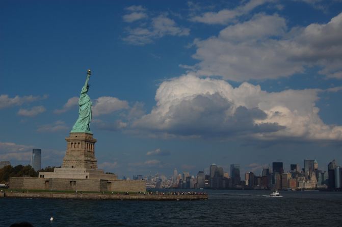 纽约曼哈顿自由行详细游记 包括哈德逊河、自