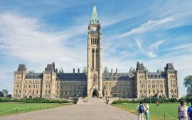 渥太华加拿大国会天气预报,历史气温,旅游指数