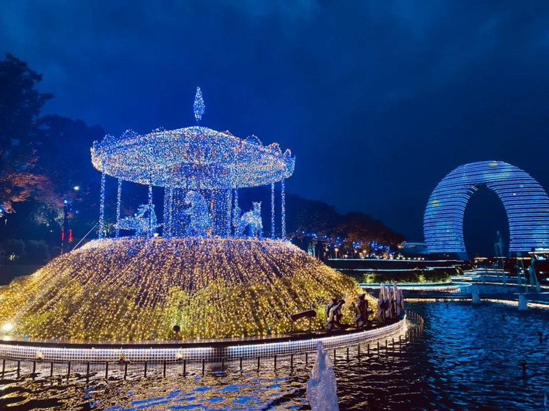 "越夜越美丽"湖州迷人夜景一览