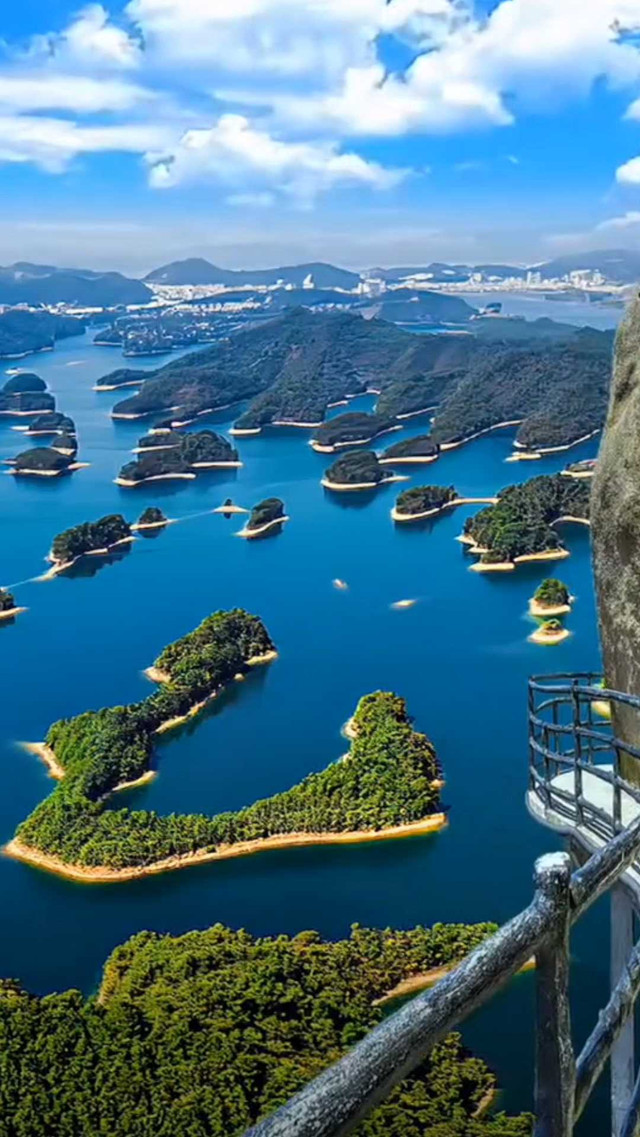 台山小众旅游地风车山寻皇千岛湖