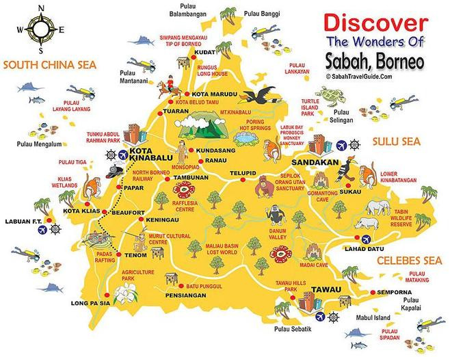 【猪猪丫头出行记】带着家人去旅行——风下之乡沙巴,只为看那一眼