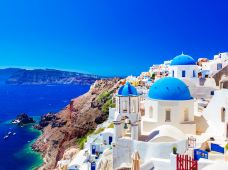 希腊雅典+米科诺斯岛+圣托里尼岛7日6晚跟团游·特别安排海鲜自助餐和特色希腊烧烤三道式丨领略爱琴海的无限风光