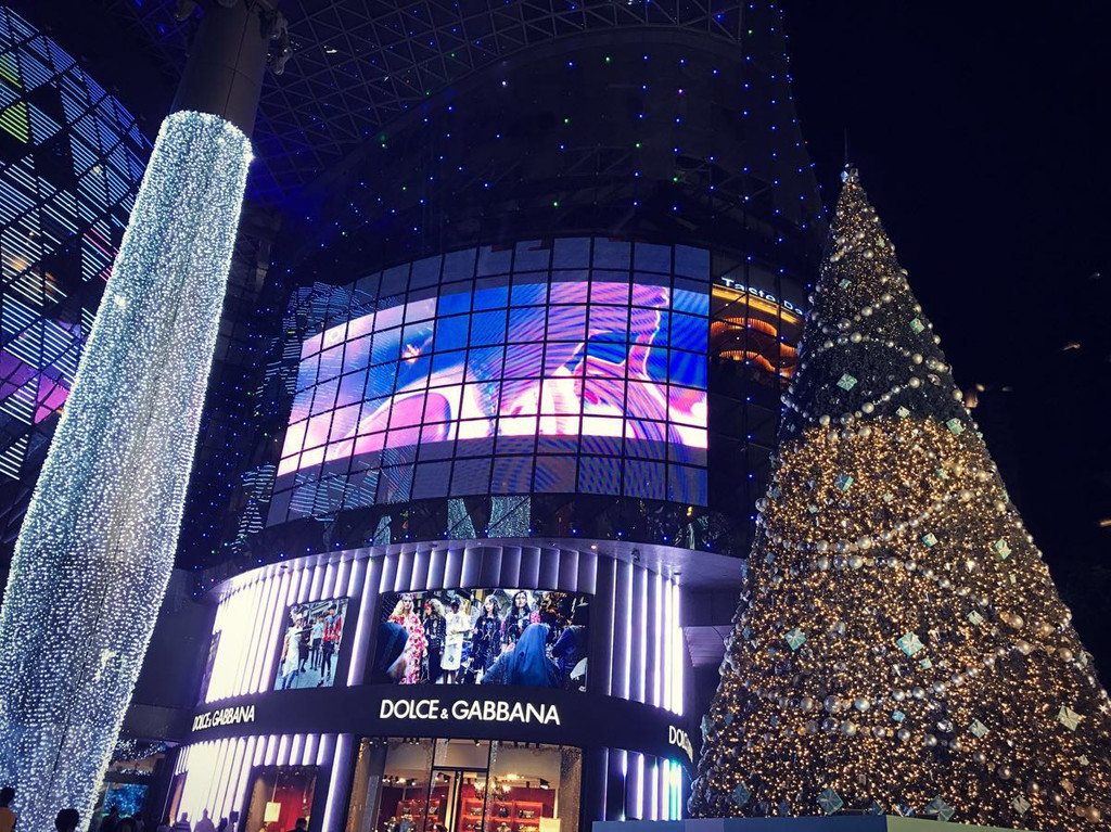 乌节路迎接圣诞