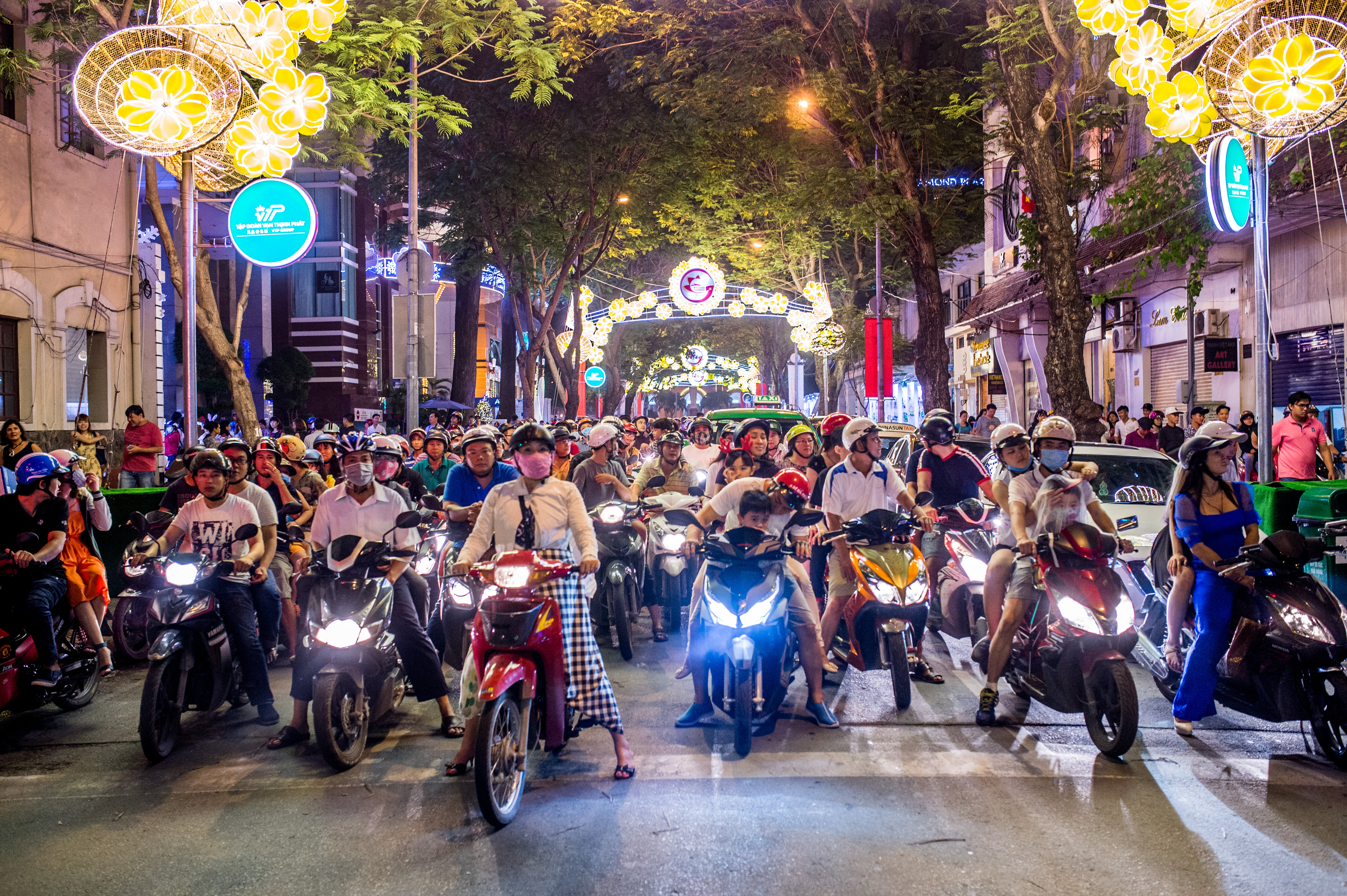 越南胡志明市街拍图片