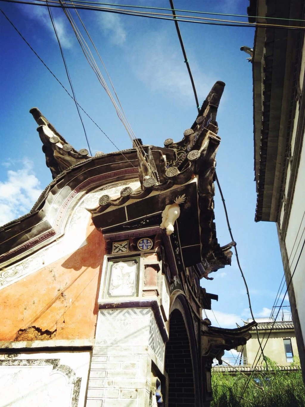          来自飞檐峭壁的几何题