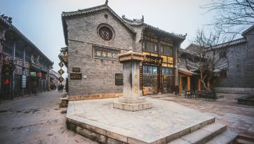 山东淄博周村古商城+淄博陶瓷博物馆包.